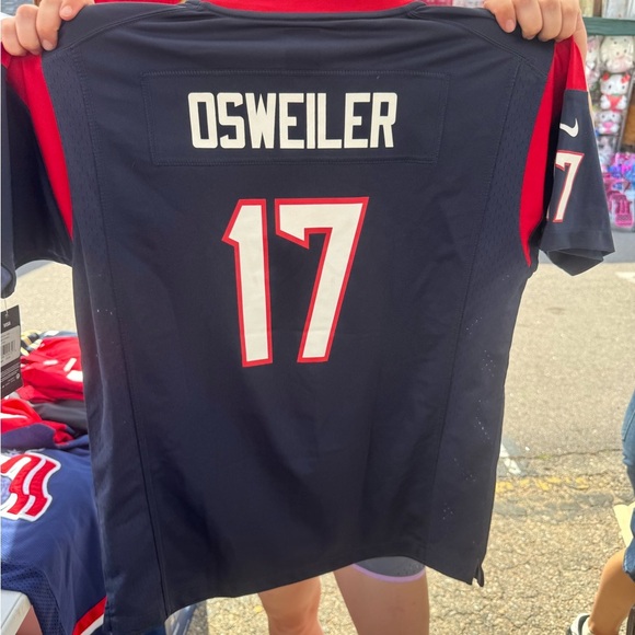 NFL Navy and Red On-Field Jersey - Picture 2 of 3